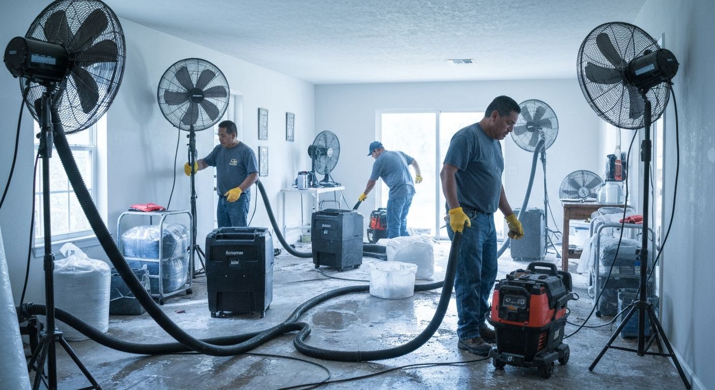 Emergency water extraction in Allegheny — 24/7 service