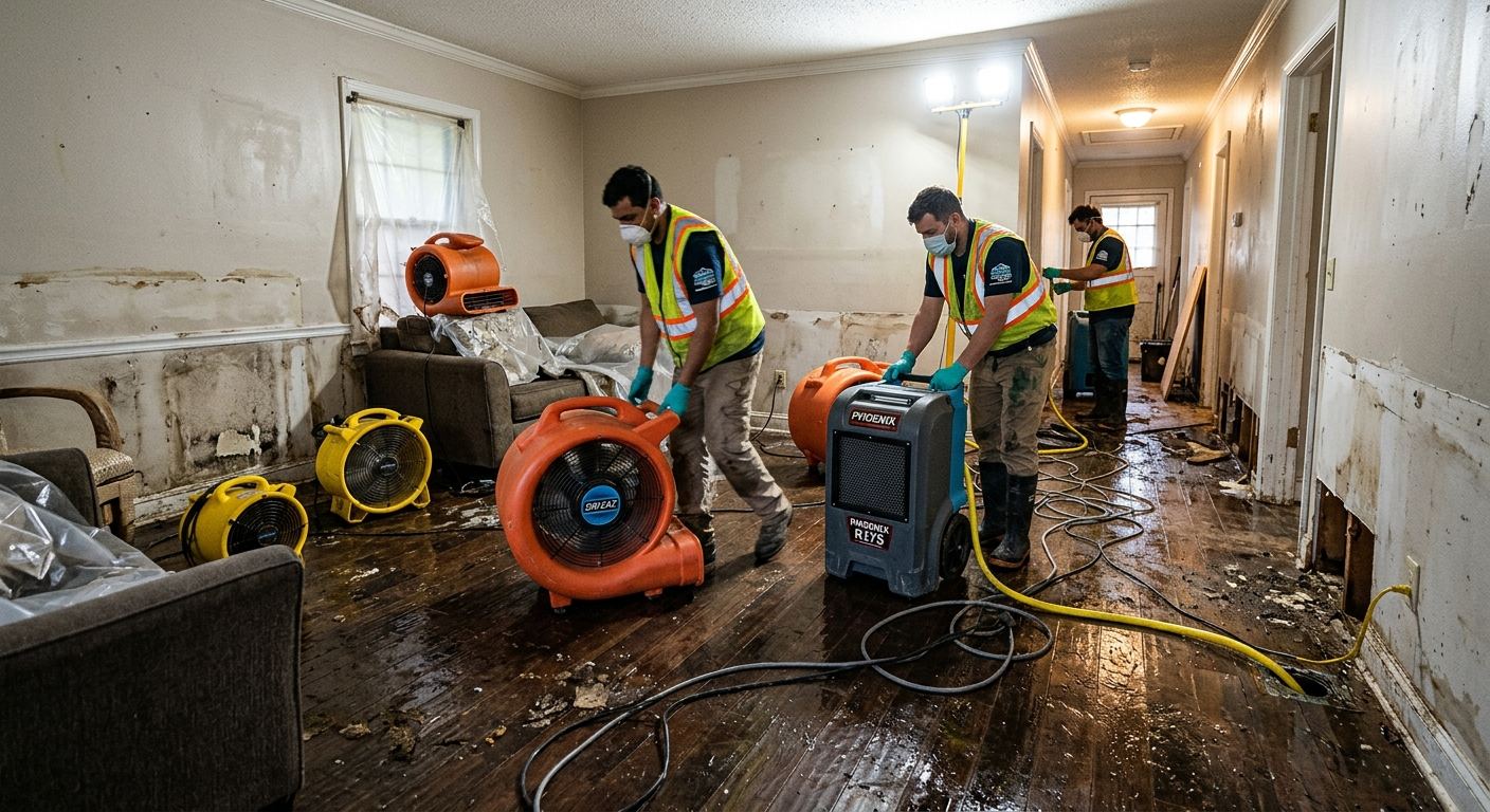 Emergency water extraction in Whitehall — 24/7 service
