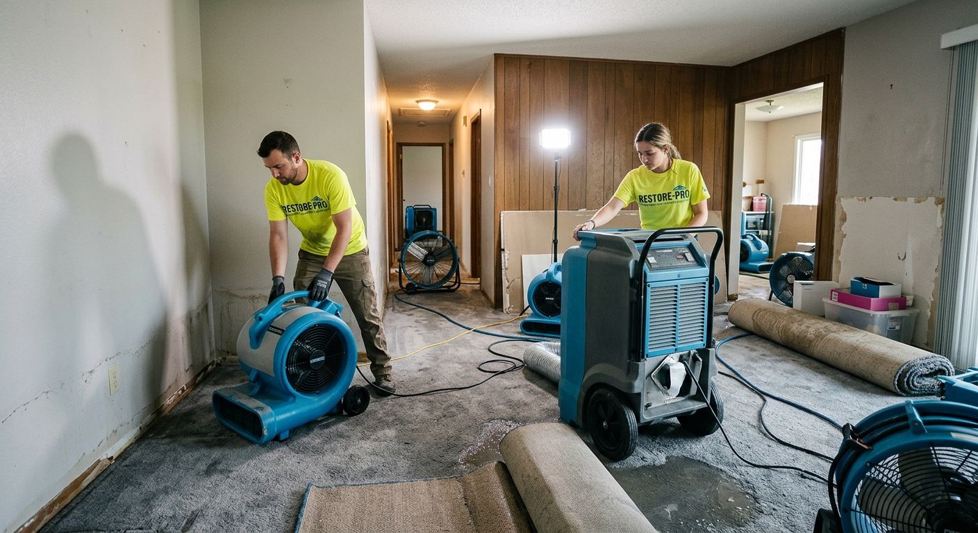 Emergency water extraction in Adams — 24/7 service