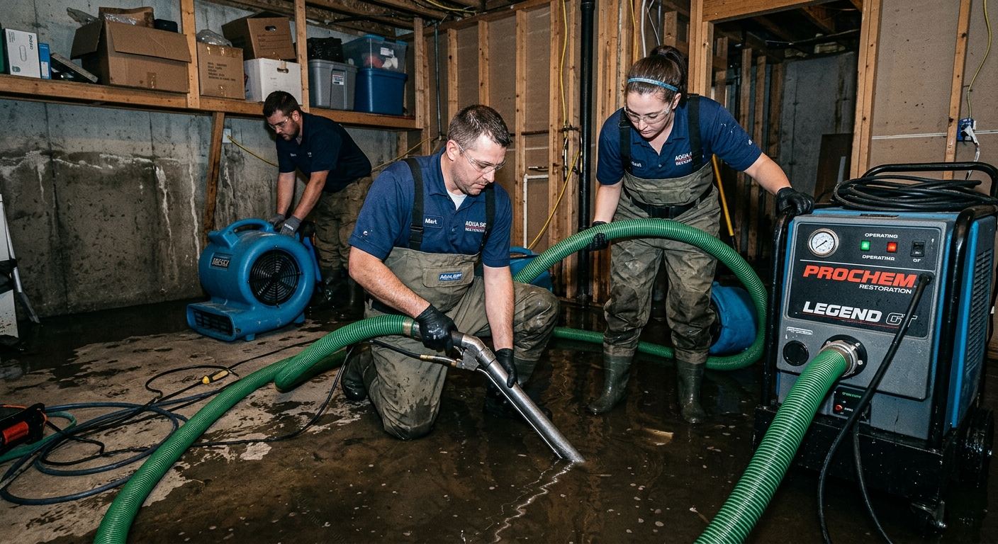 Emergency water extraction in Old Forge — 24/7 service