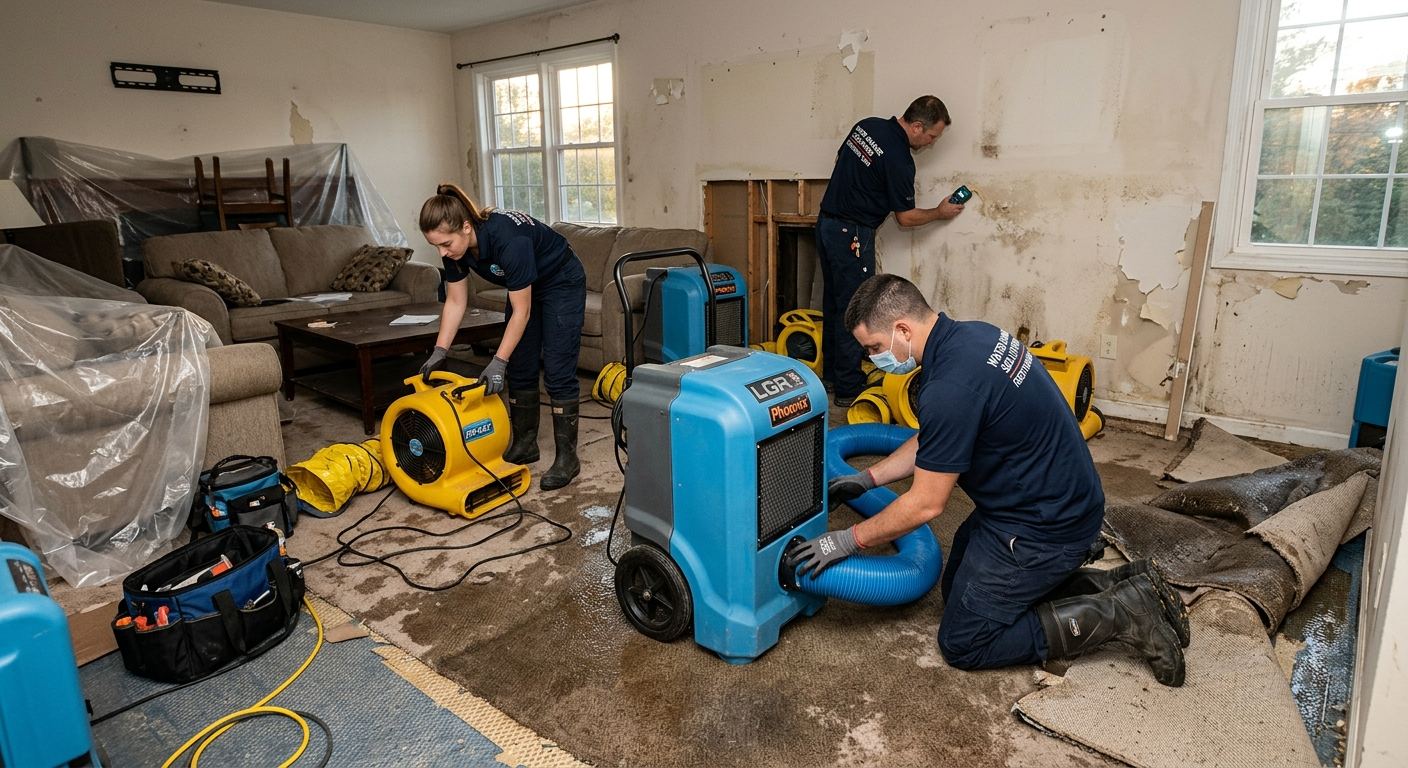 Emergency water extraction in Buffalo — 24/7 service